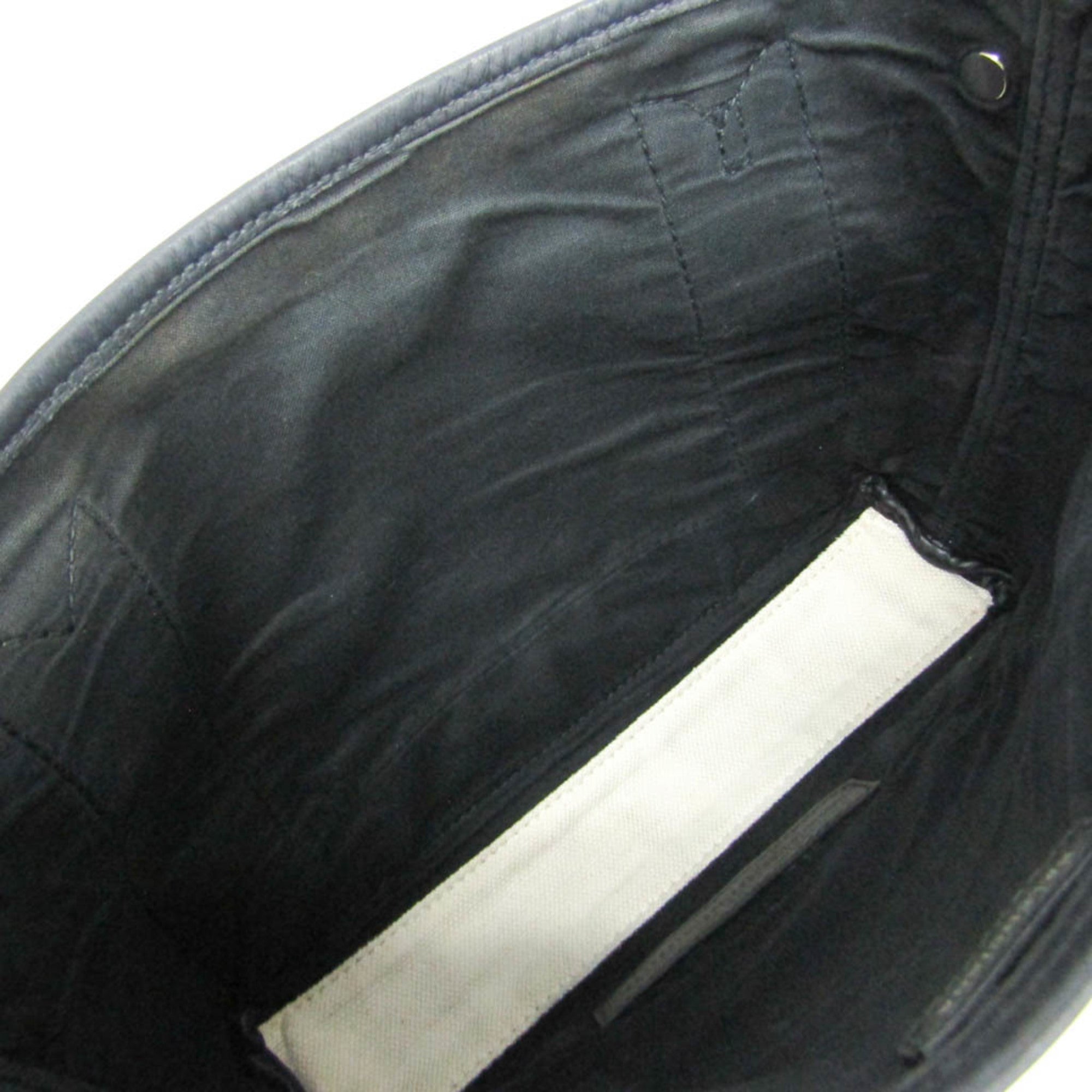 Balenciaga Navy Cabas XS · Canvas & Leather