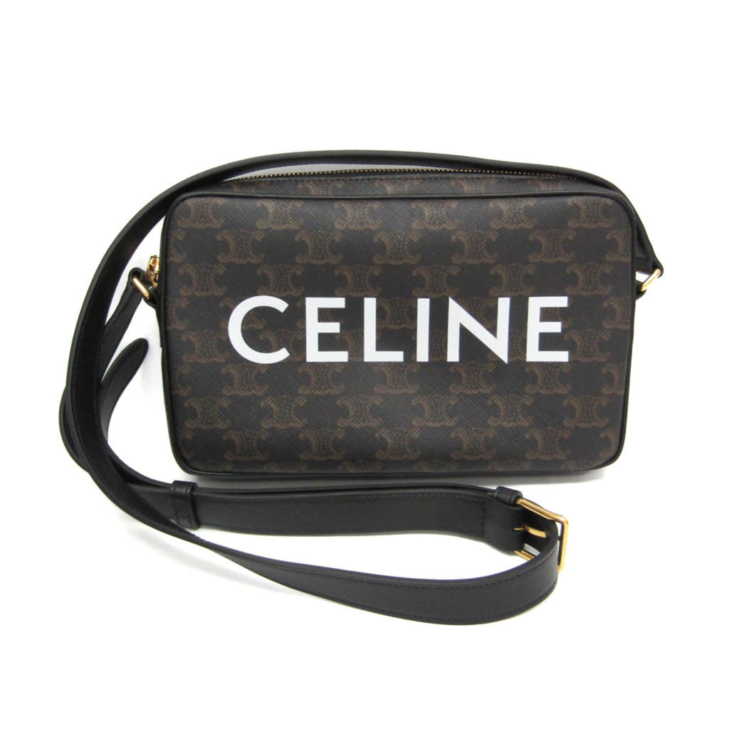 Celine Triomphe Medium · Coated Canvas