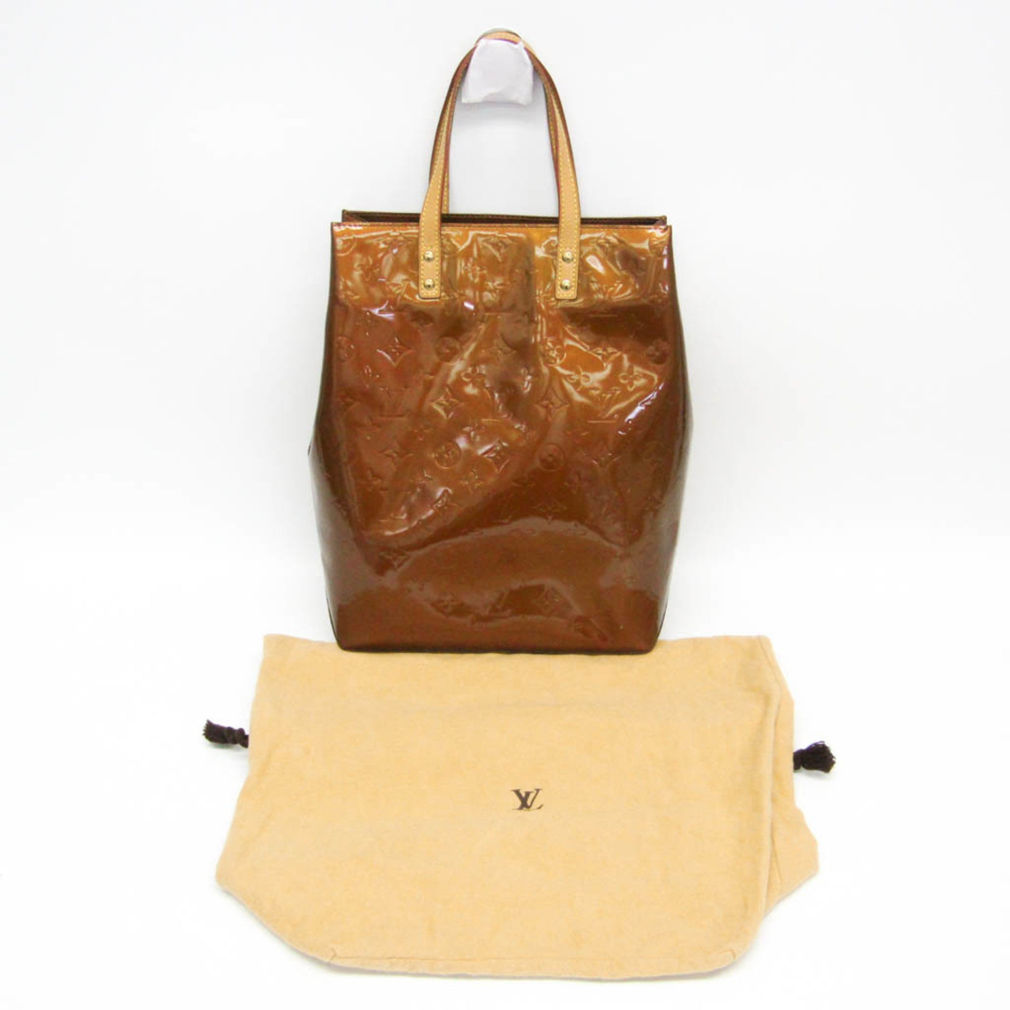 Louis Vuitton Reade MM · Monogram Vernis