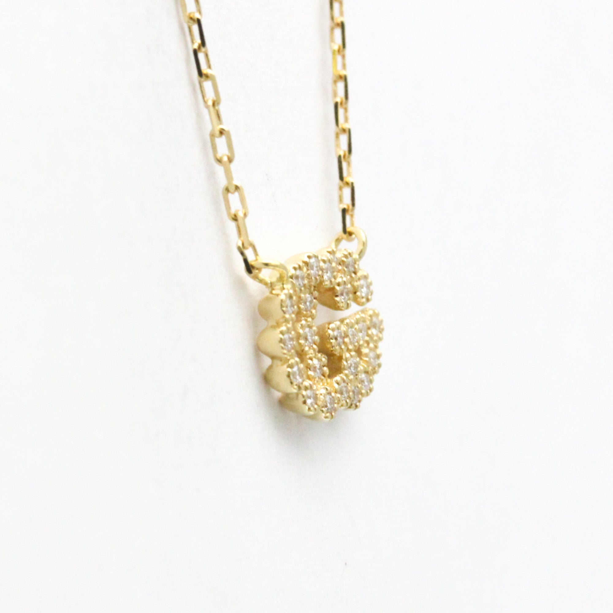 Gucci GG Logo · Diamond · 18K Yellow Gold