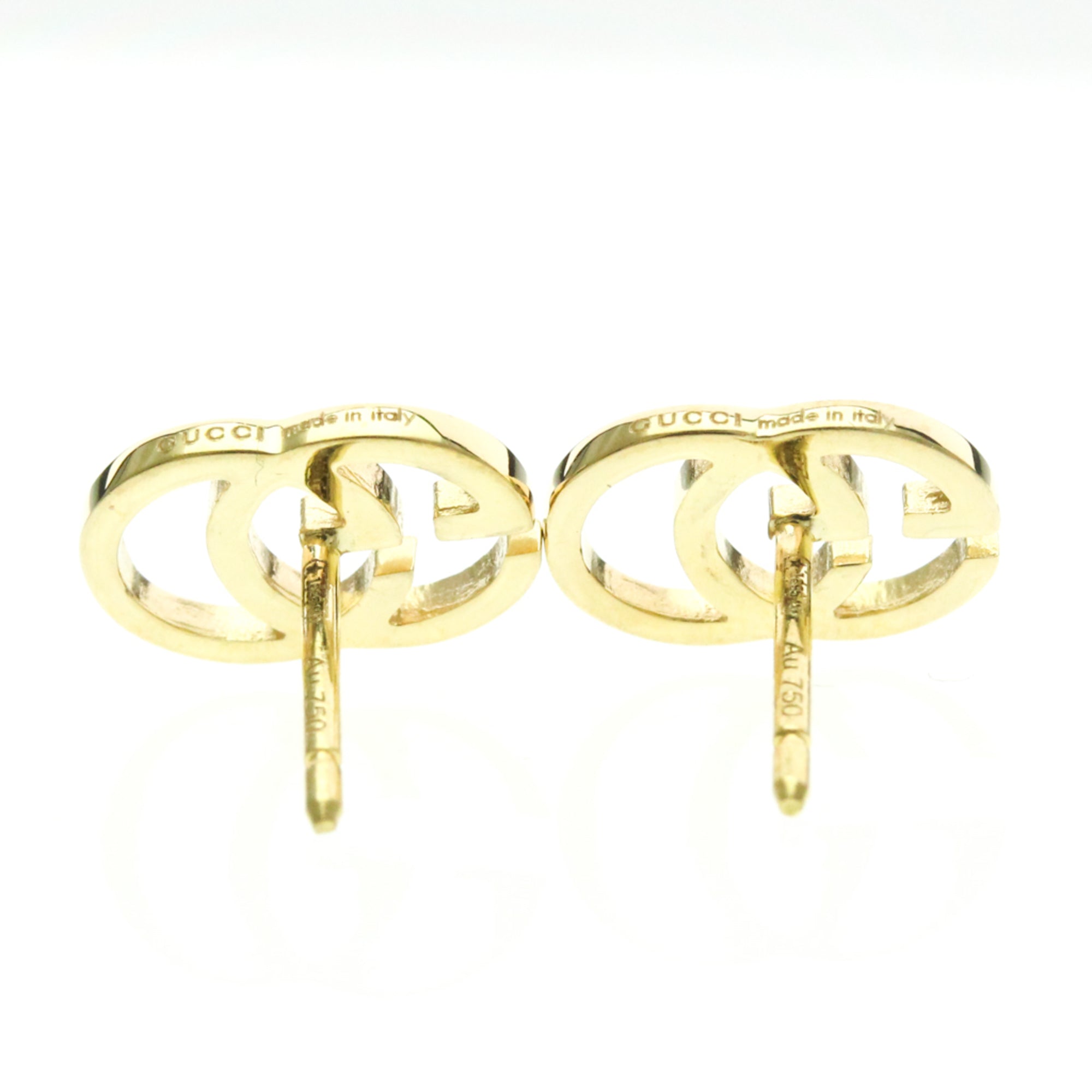 Gucci GG Running · 18K Yellow Gold · Studs