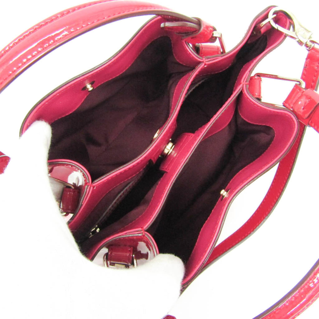 Tod's Mini Flower · Patent Leather