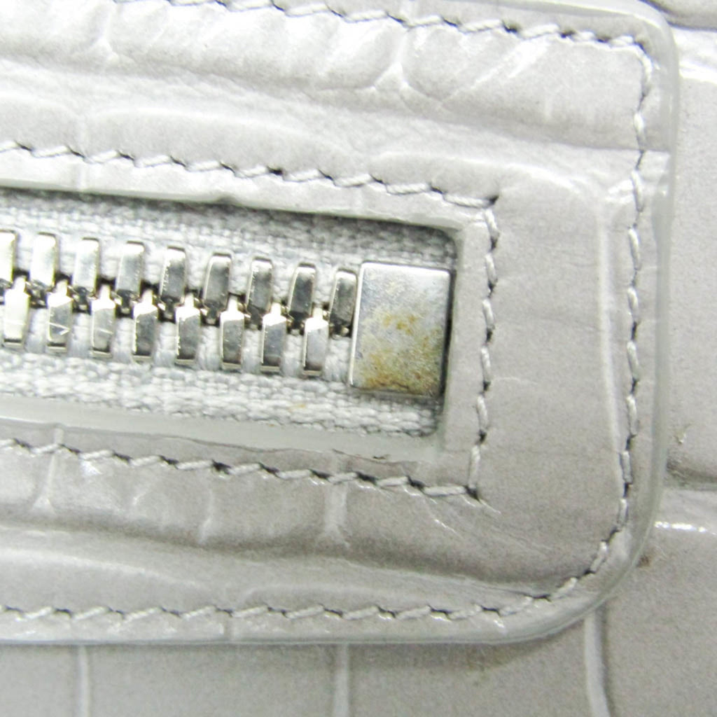 Balenciaga · Embossed Leather Shoulder Bag