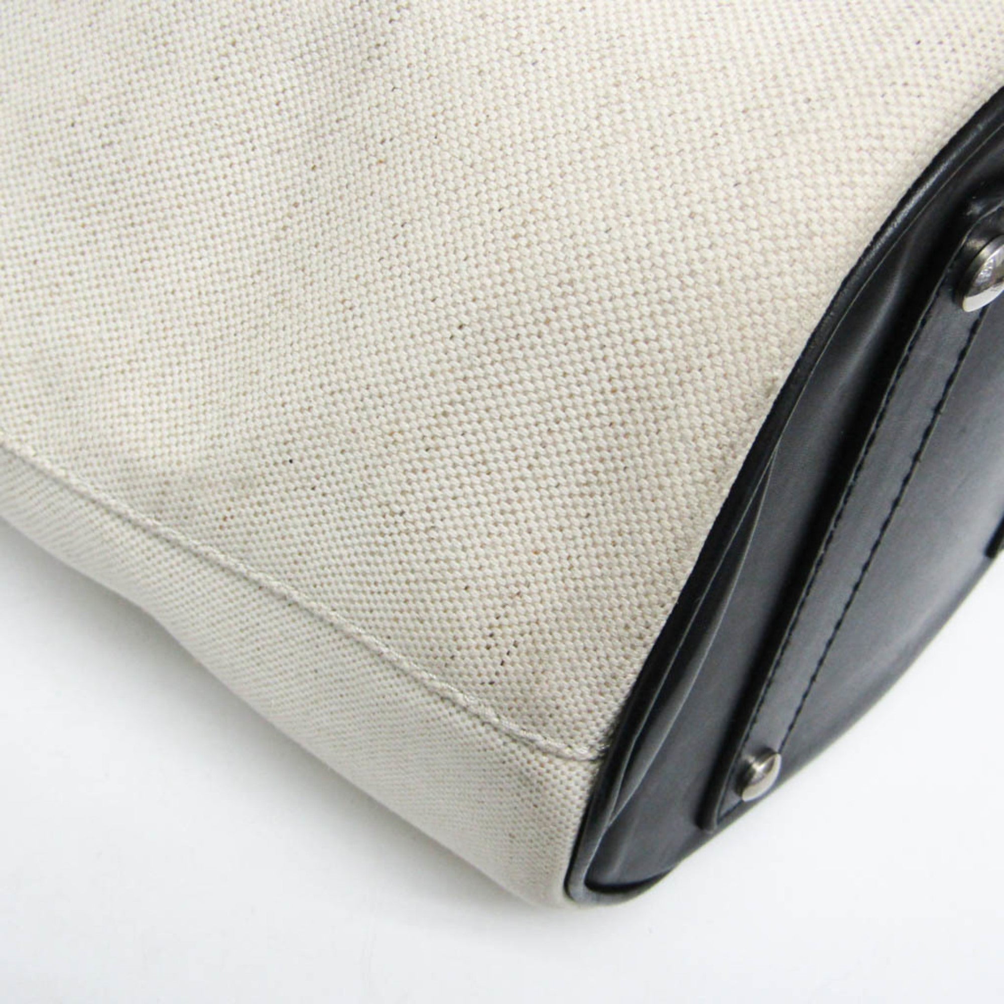Burberry Large Bucket · Canvas & Leather