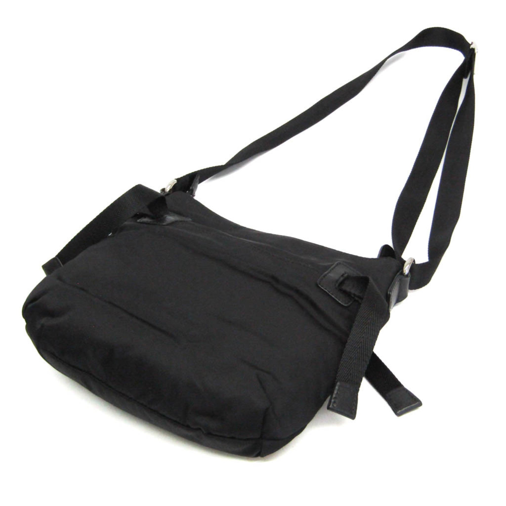Hunting World · Nylon & Leather Shoulder Bag