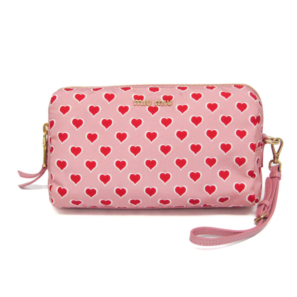 Miu Miu Heart · Nylon Pouch