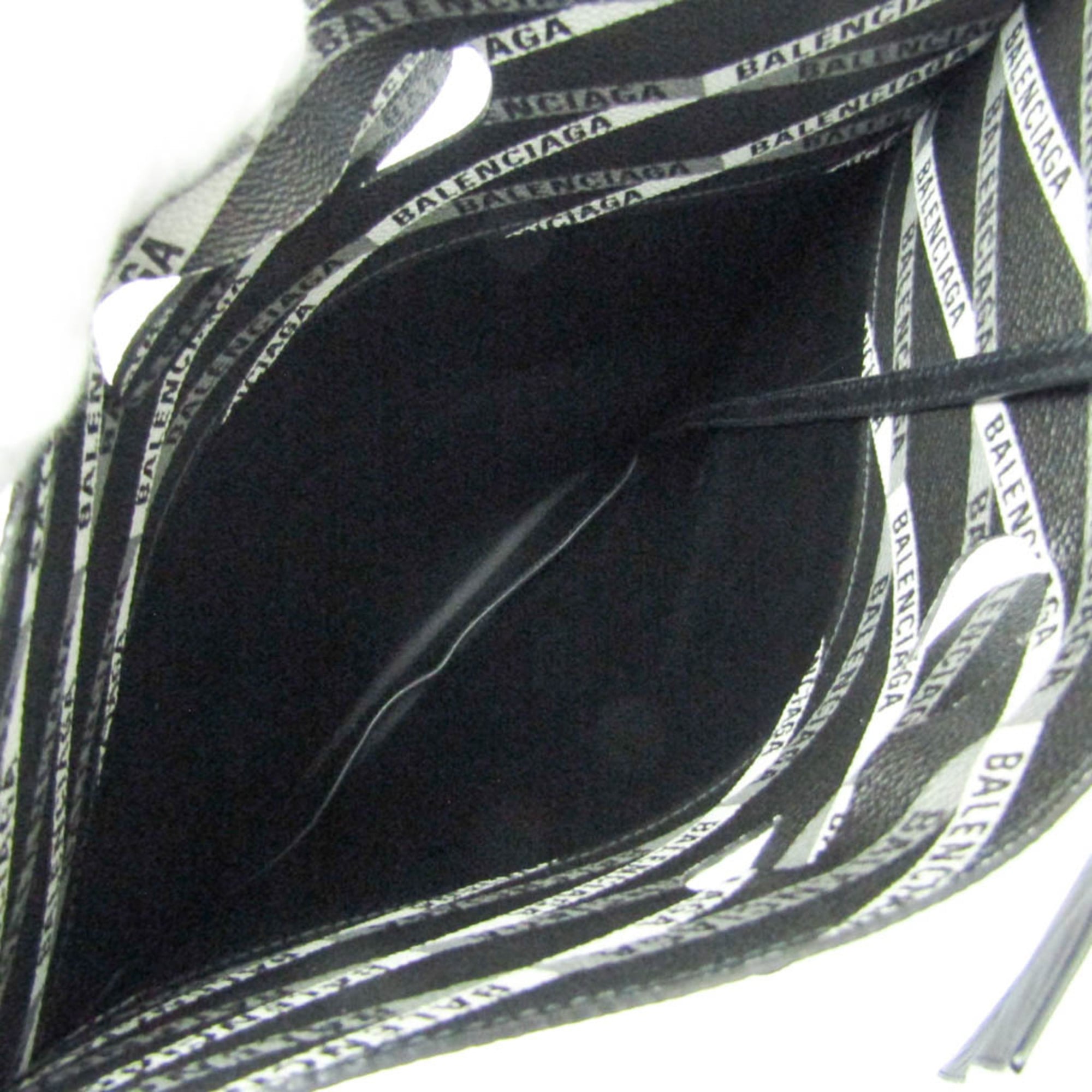 Balenciaga Logo Print · Leather Clutch