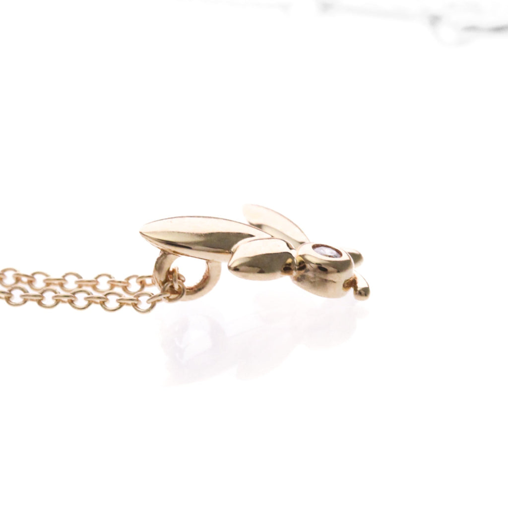 Tiffany Olive Leaf · Diamond · Rose Gold
