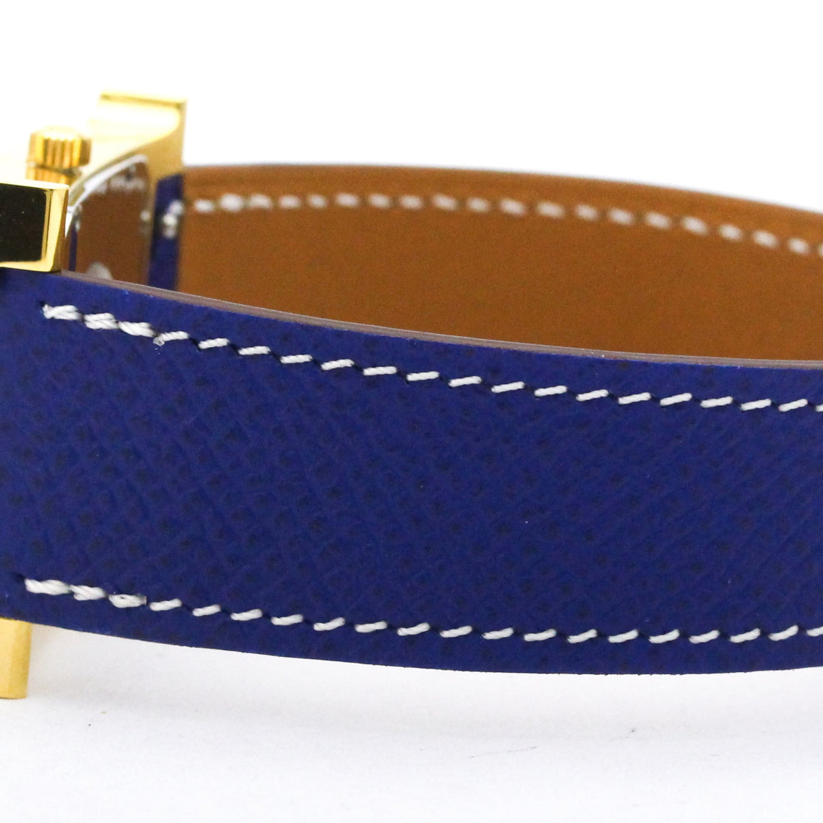 Hermès Heure H · Gold Plated · Quartz