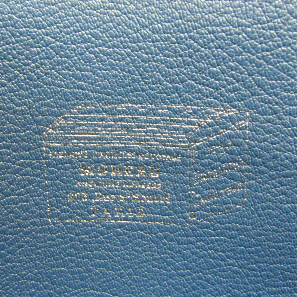 Moreau Leather Clutch · Two-Tone