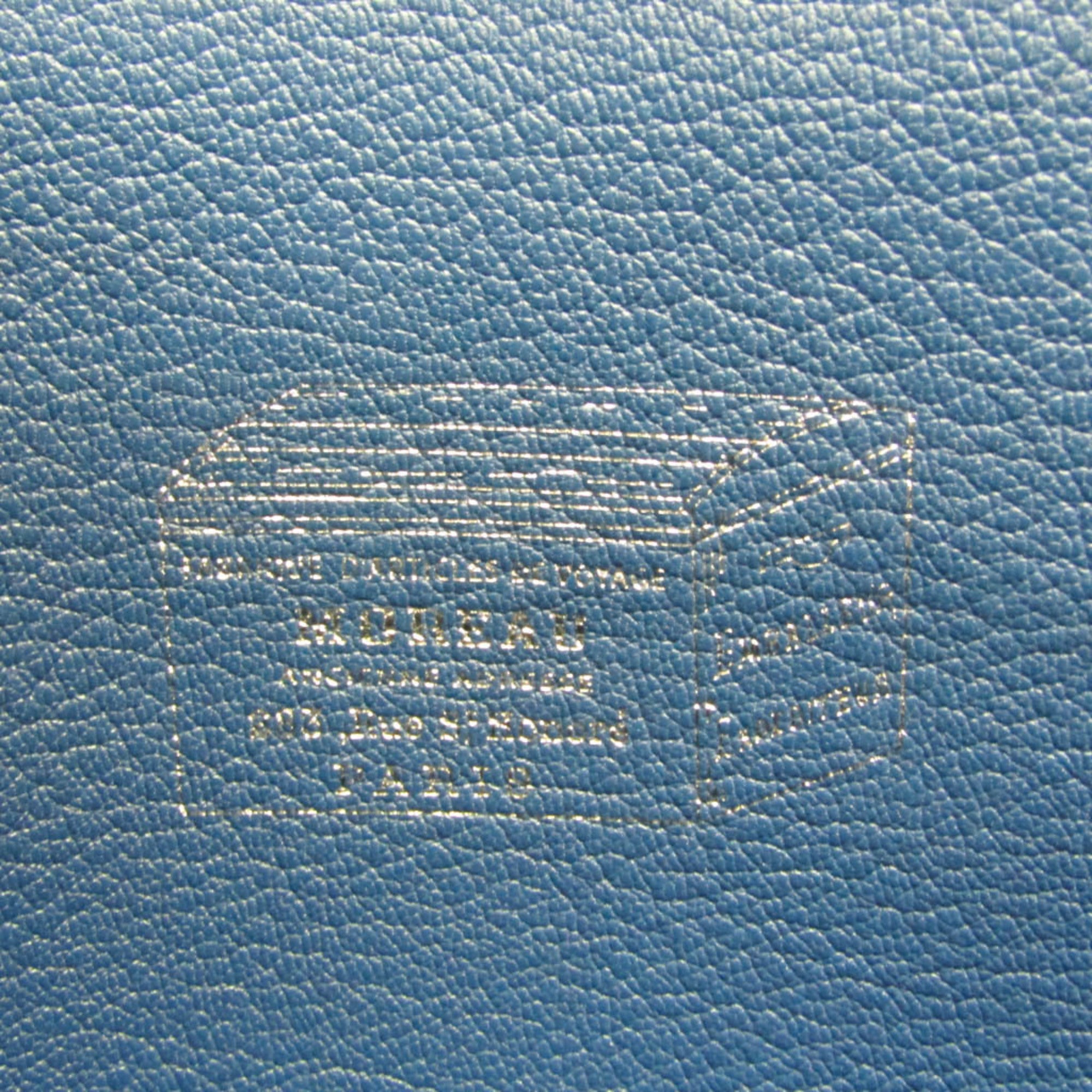 Moreau Leather Clutch · Two-Tone