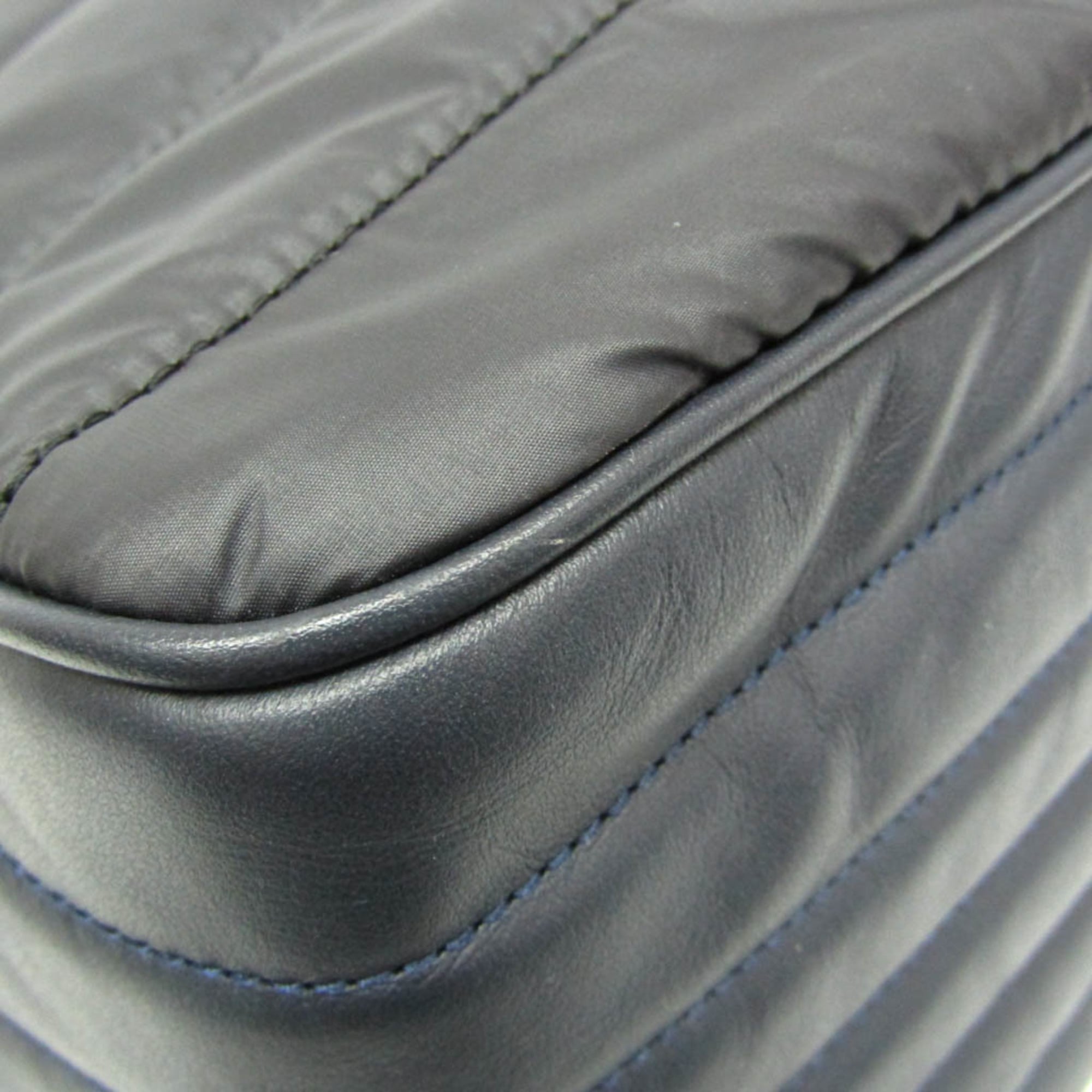 Salvatore Ferragamo Quilted Nylon Shoulder