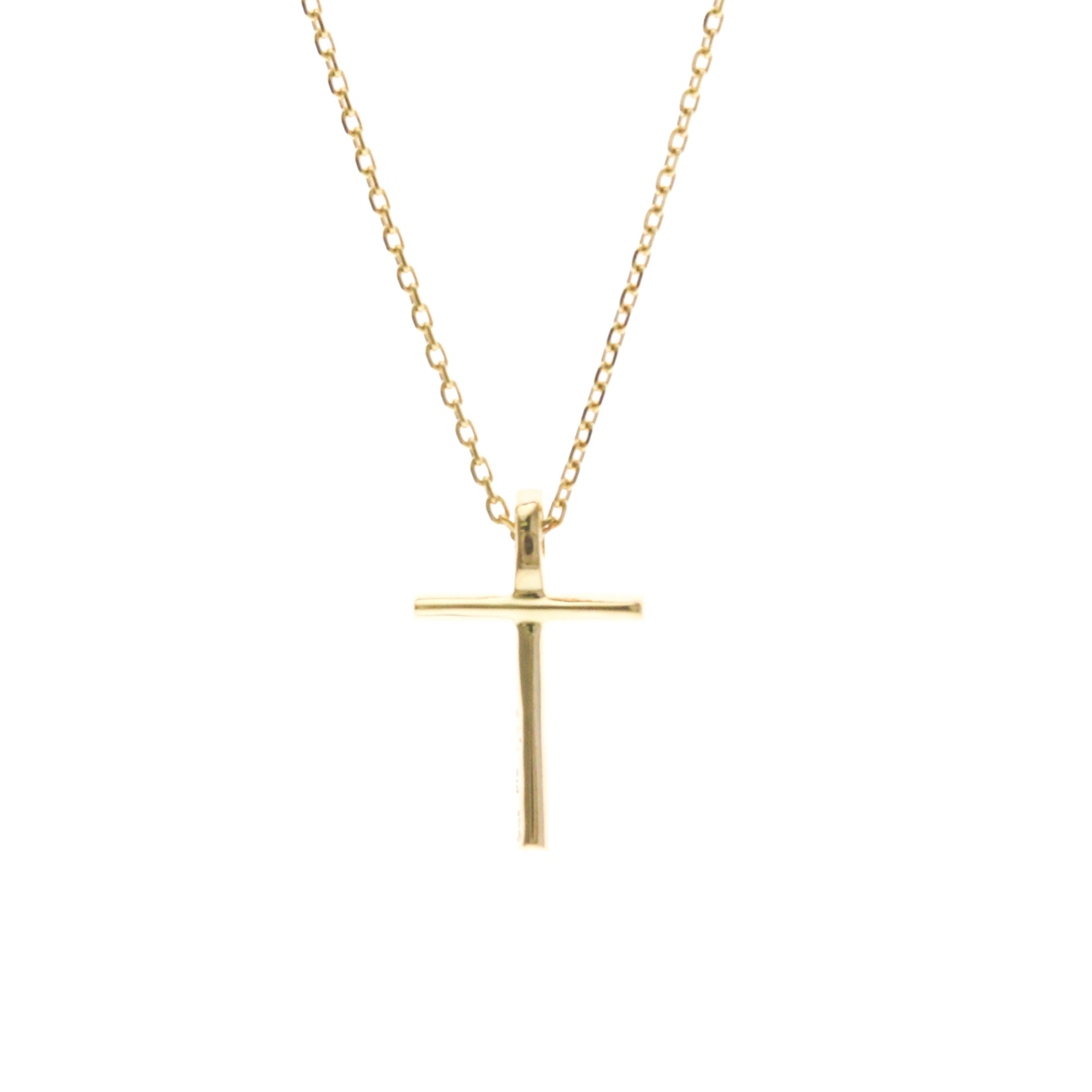 Star Jewelry Cross · 18K Yellow Gold · Diamond