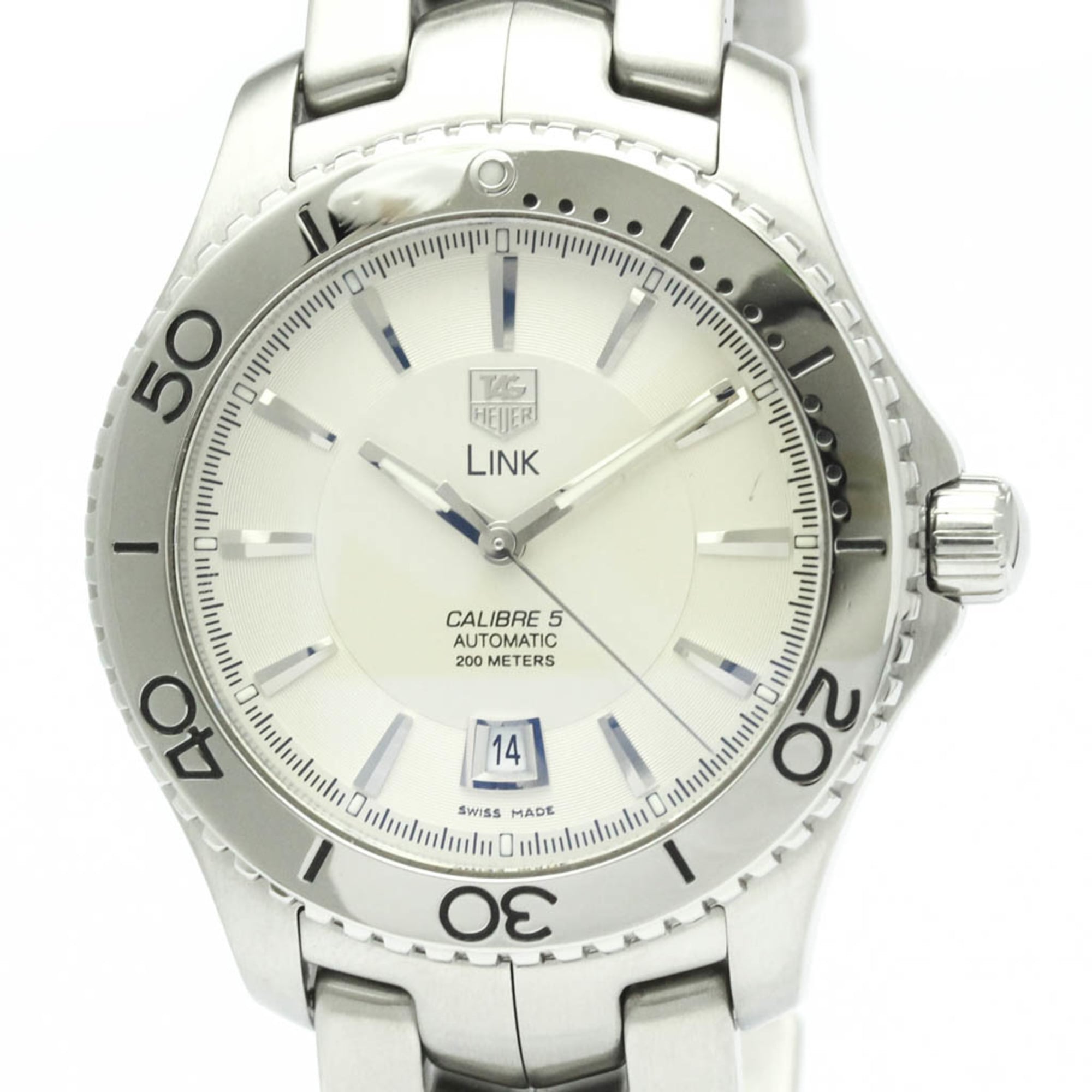 TAG Heuer Link Calibre 5 · Steel · Automatic