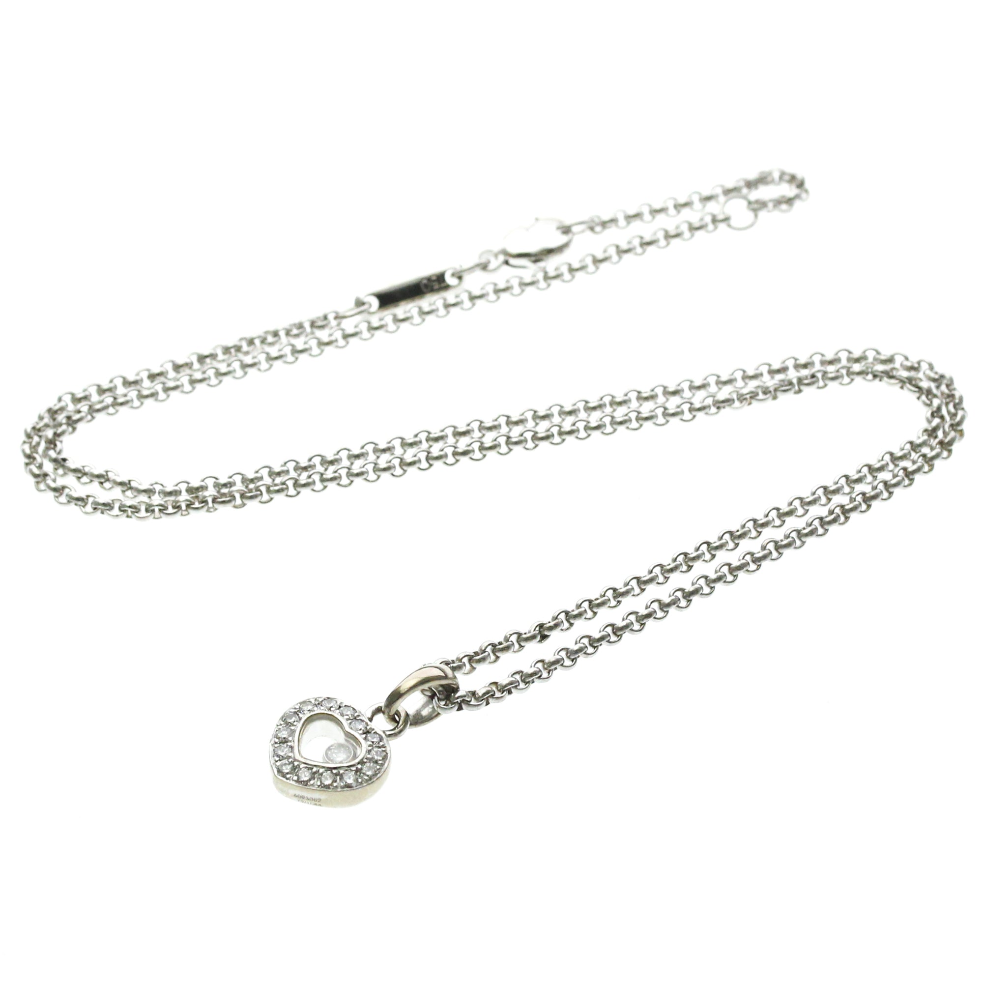 Chopard Happy Diamonds Heart · 18K White Gold