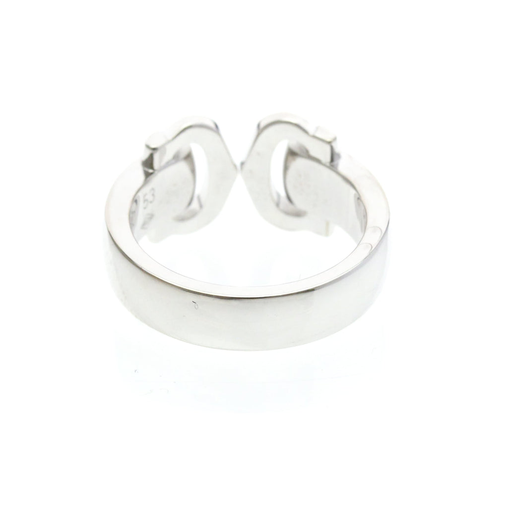 Cartier 2C Boucle · 18K White Gold · Diamond