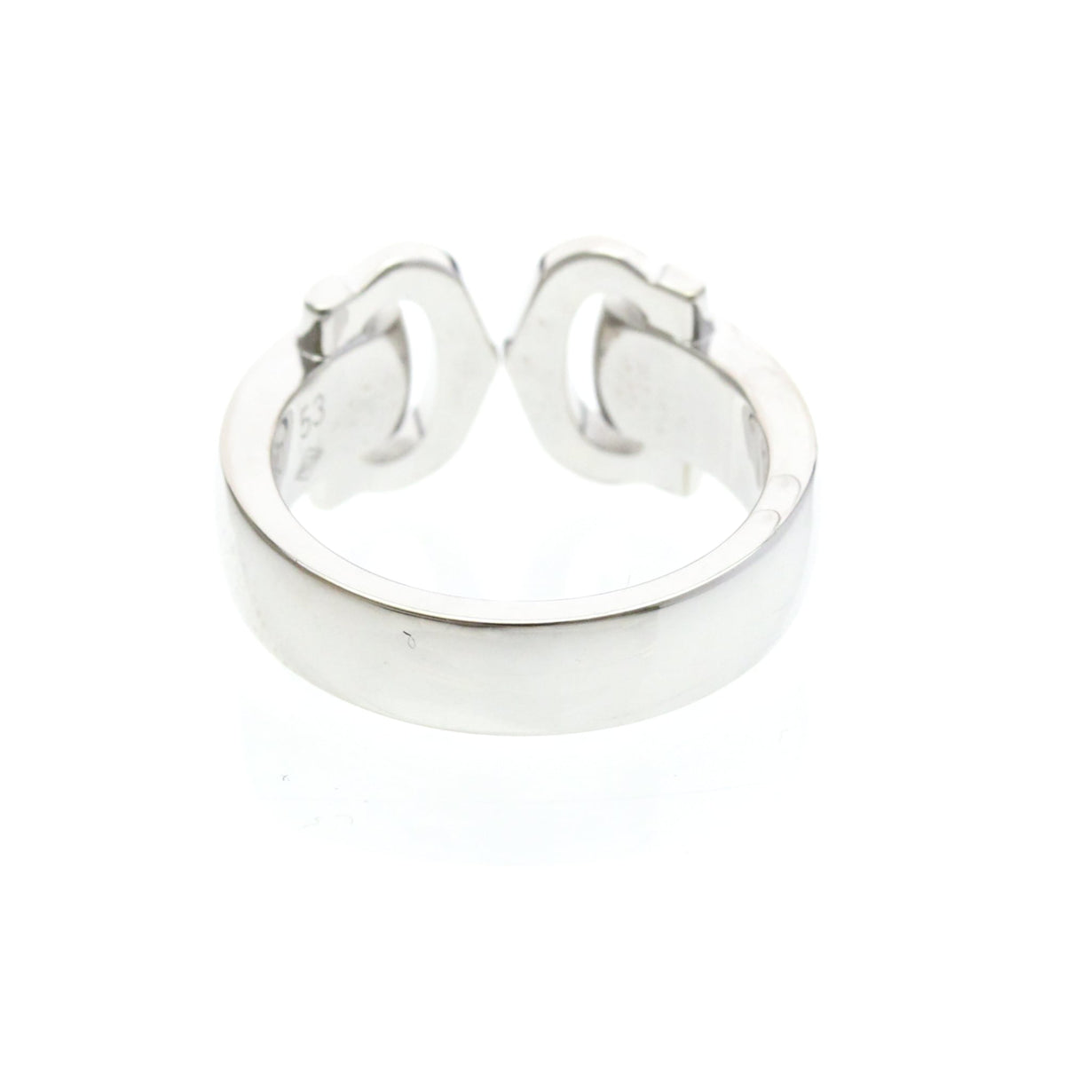 Cartier 2C Boucle · 18K White Gold · Diamond