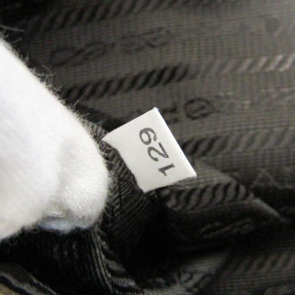 Prada Logo Jacquard · Canvas & Leather