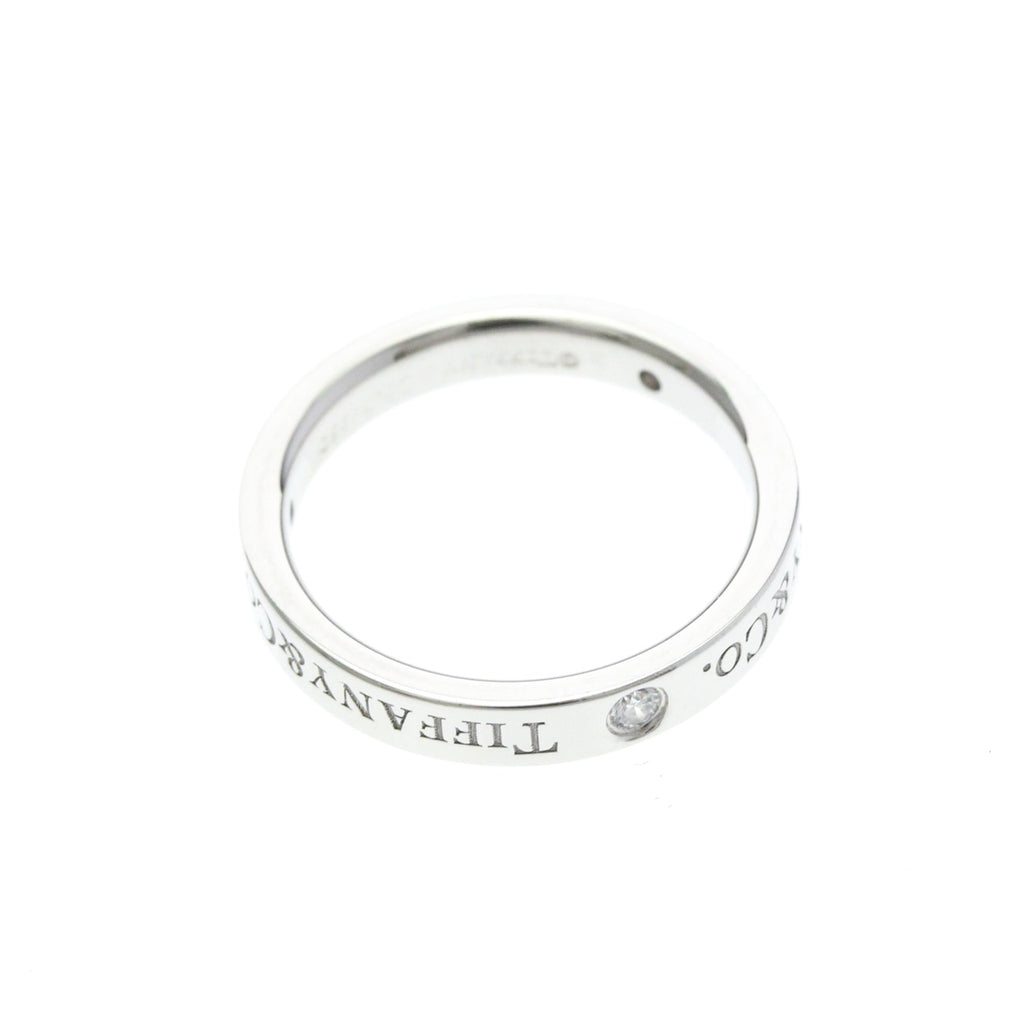 Tiffany Three Diamond · Platinum
