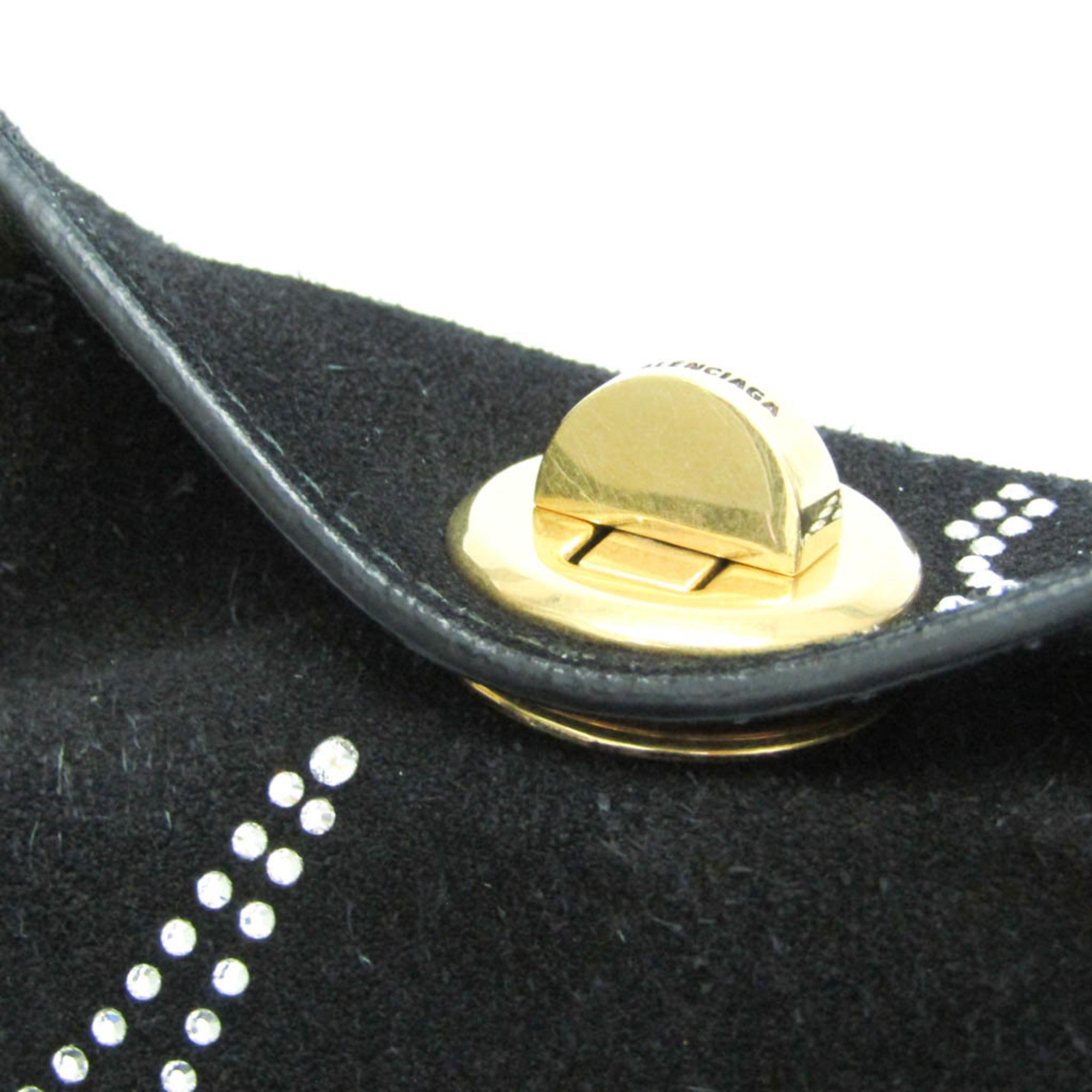 Balenciaga · Rhinestone Suede