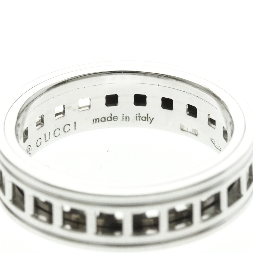 Gucci Scroll · 18K White Gold