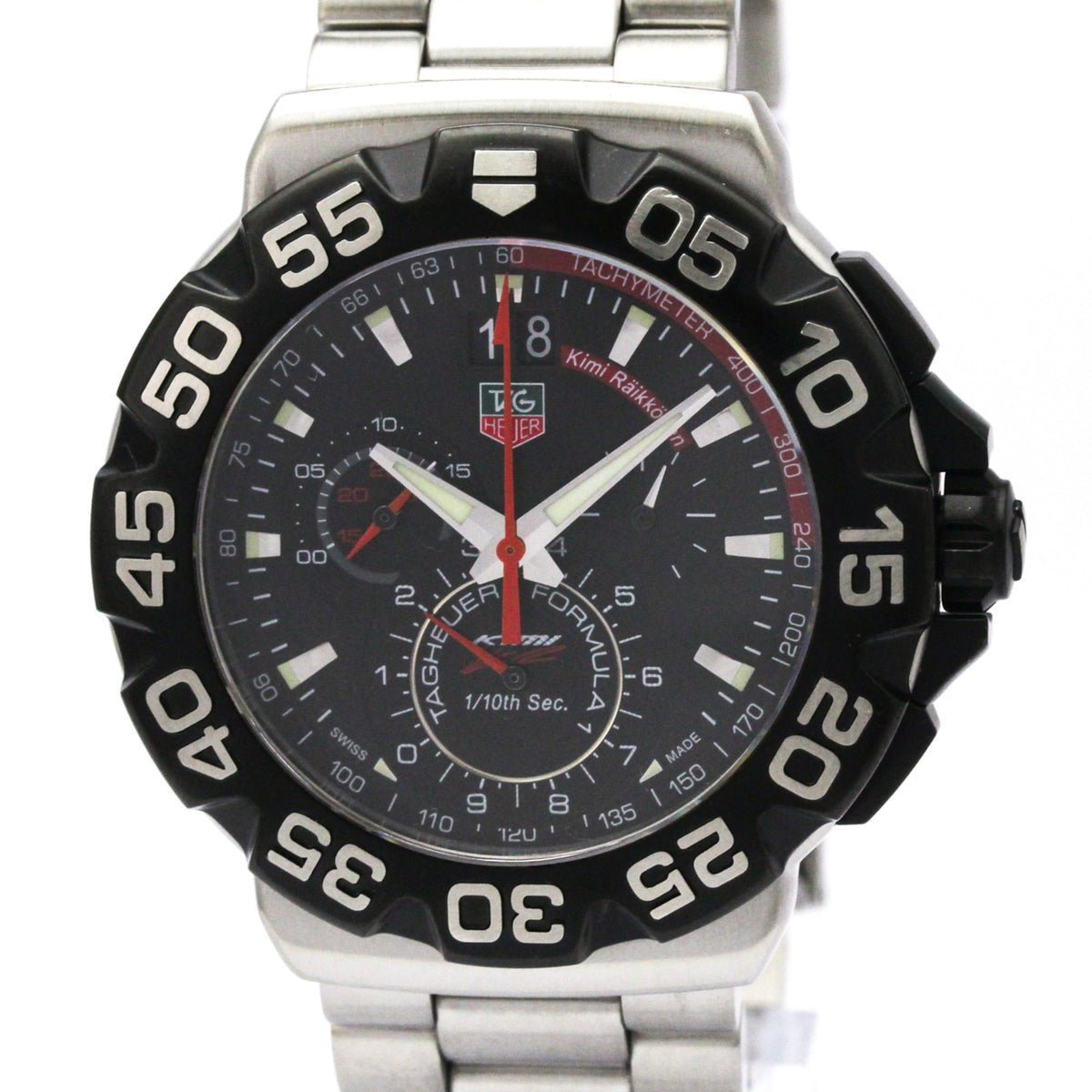Tag Heuer Formula 1 · Kimi Raikkonen · Steel