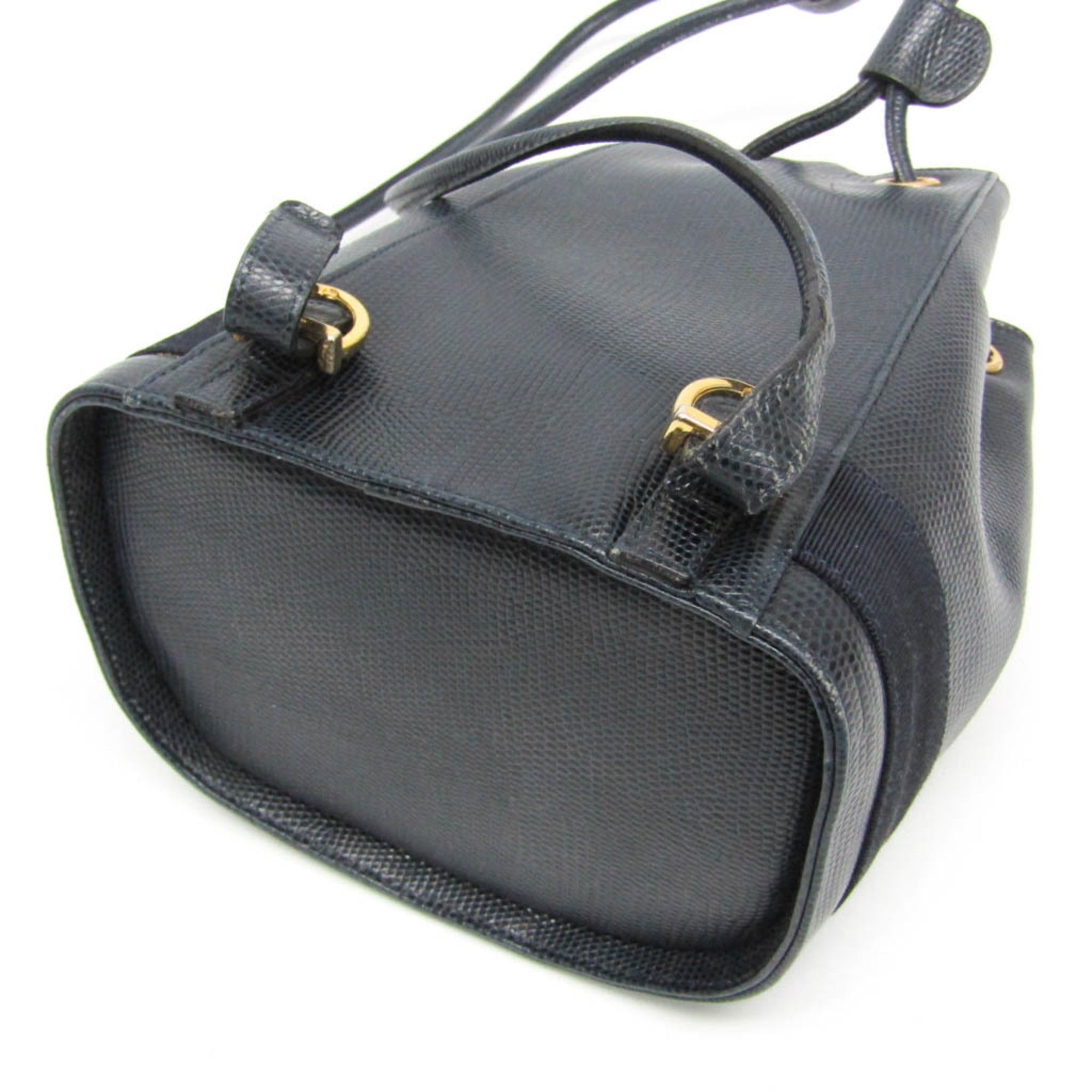 Salvatore Ferragamo Vara · Embossed Leather