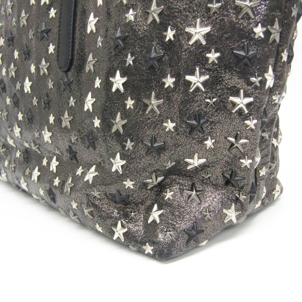 Jimmy Choo Pimlico · Metallic Leather Tote