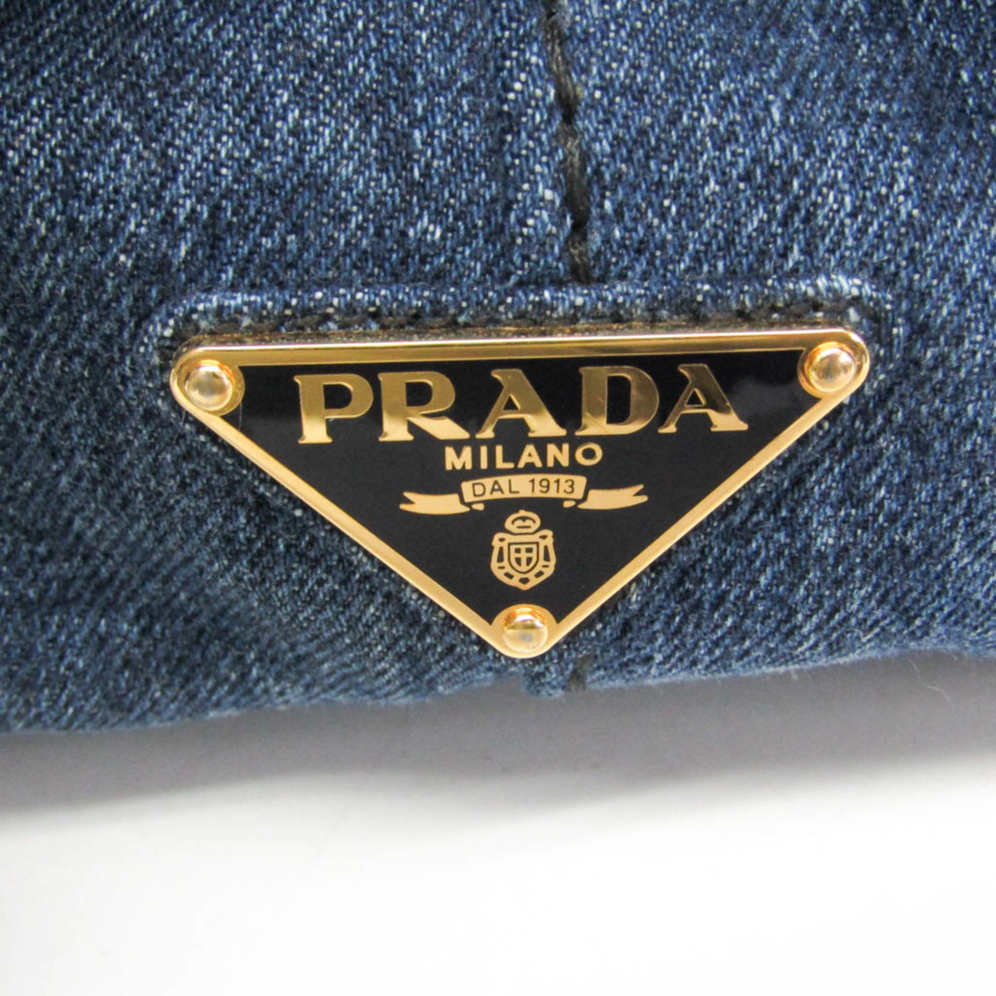 Prada Canapa · Denim Tote