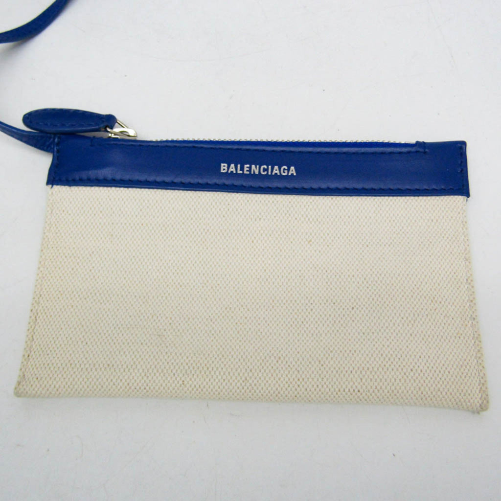 Balenciaga Navy Cabas XS · Canvas