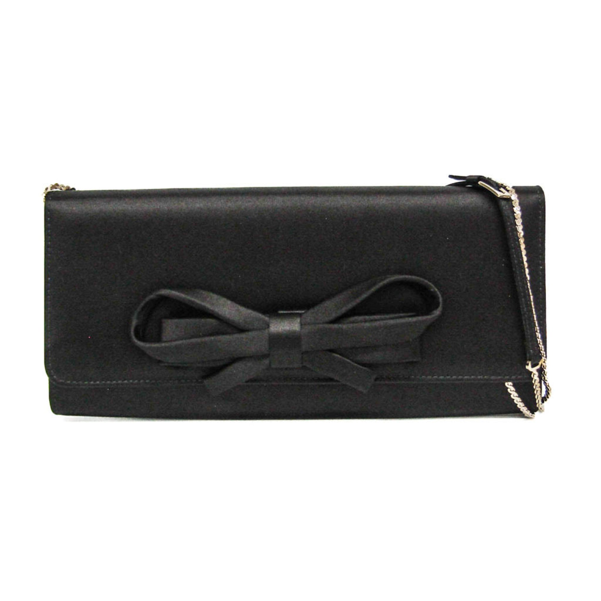 Valentino Garavani · Satin Ribbon Chain Pouch