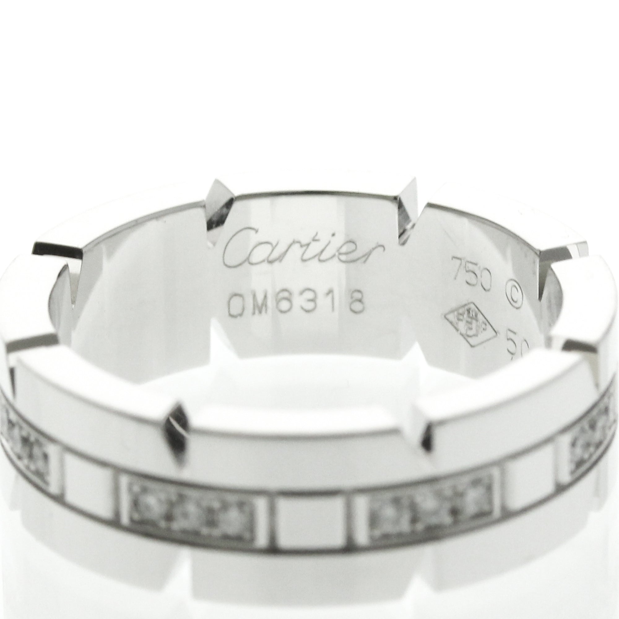 Cartier Tank Française · 18K White Gold · Diamond