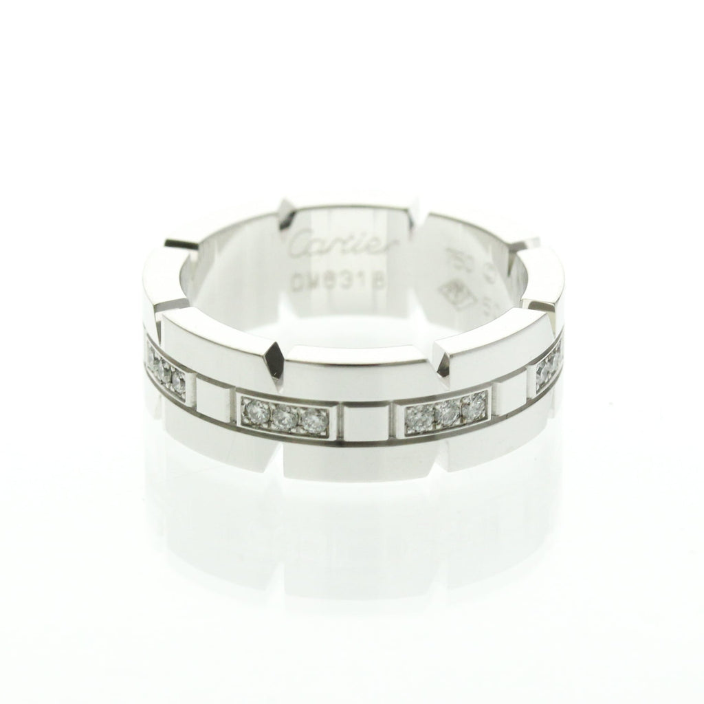 Cartier Tank Française · 18K White Gold · Diamond