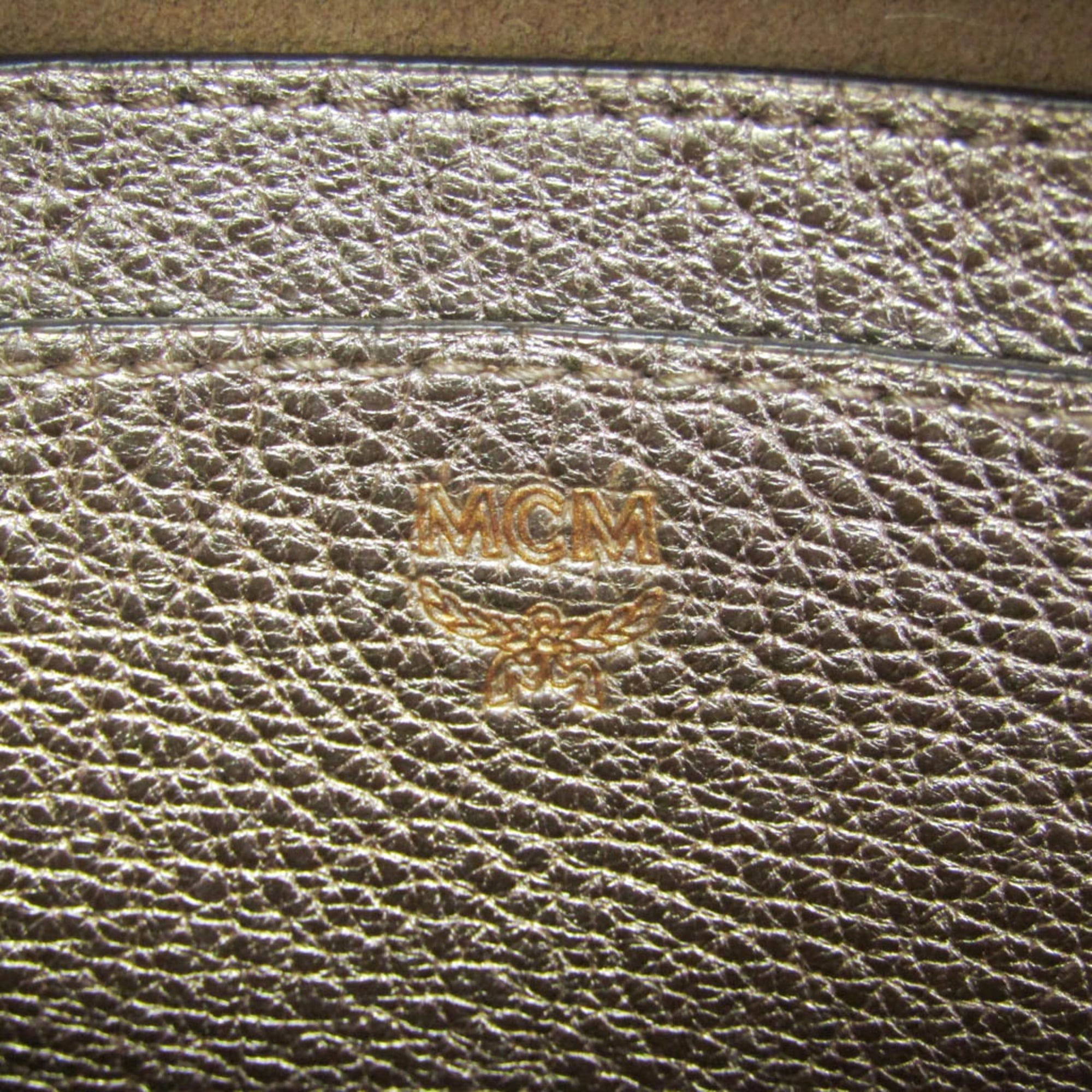 MCM Bebe Boo · Rose Gold Leather