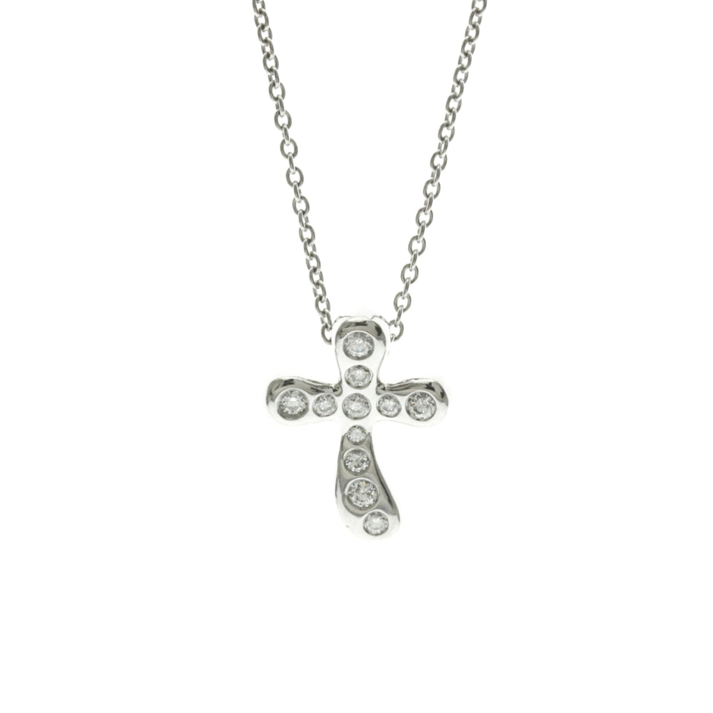 Tiffany Cross Diamond · Platinum