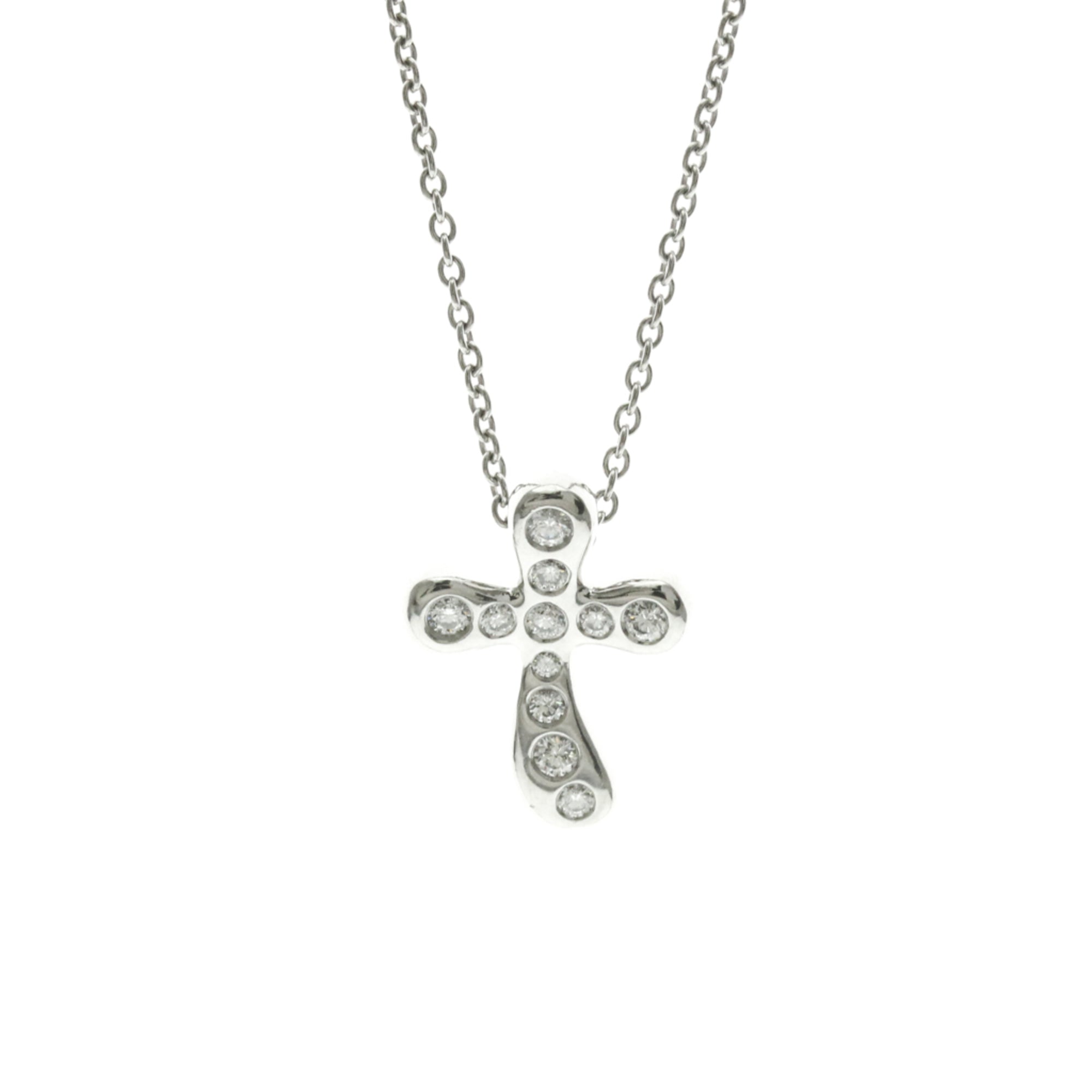 Tiffany Cross Diamond · Platinum