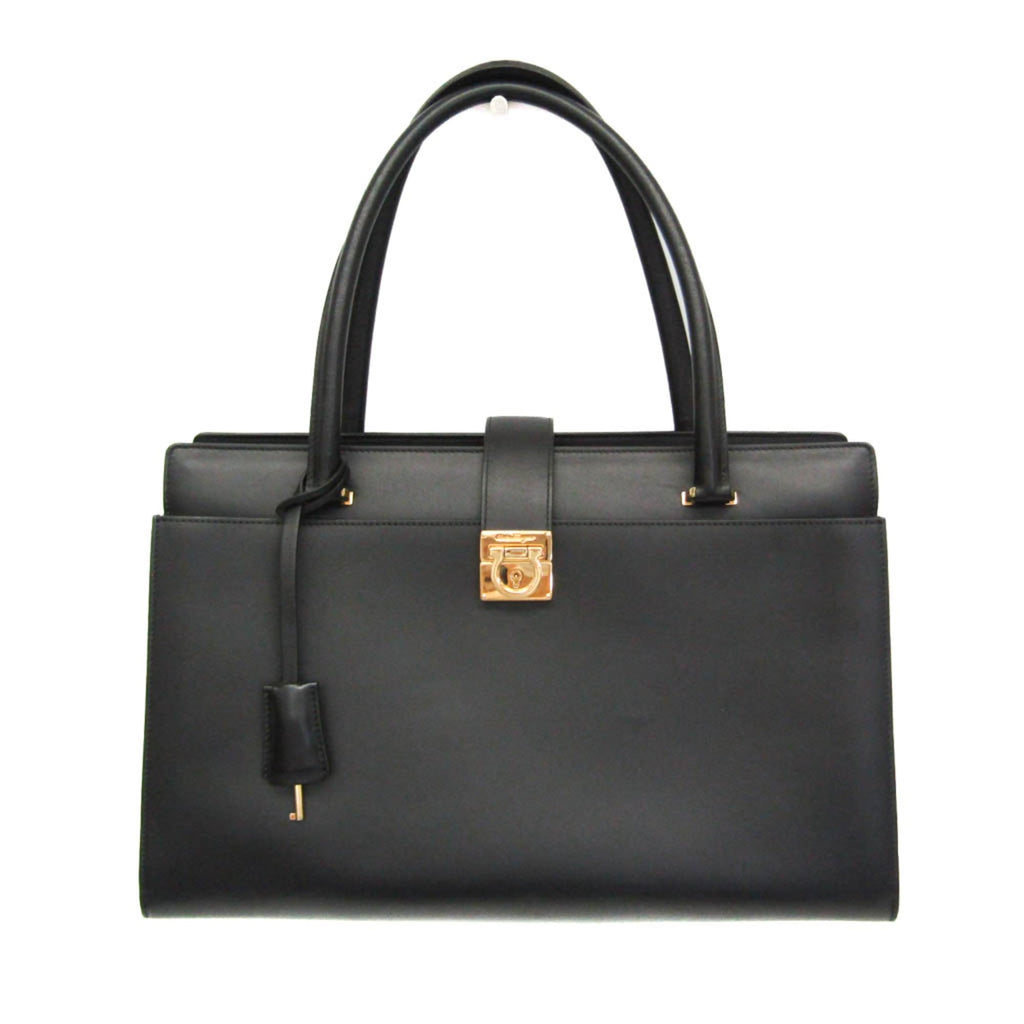 Salvatore Ferragamo Gancini · Leather Tote
