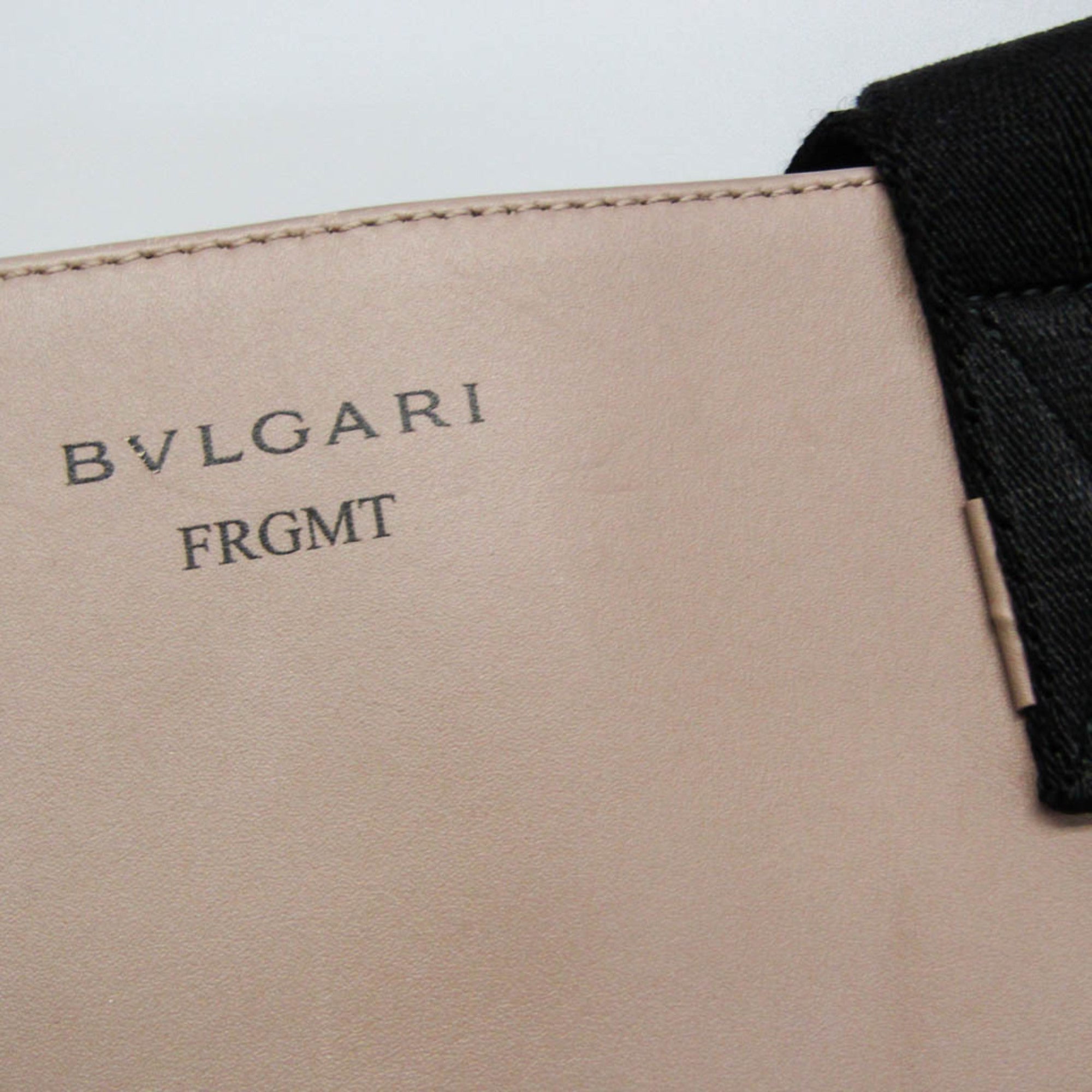 Bvlgari × Fujiwara Fragment · Leather Tote