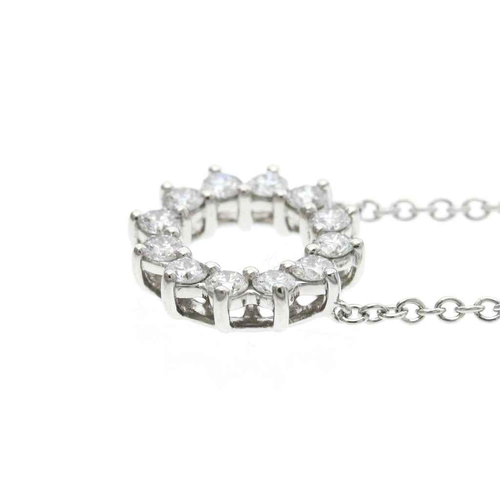 Tiffany Open Circle Mini · Platinum · Diamond