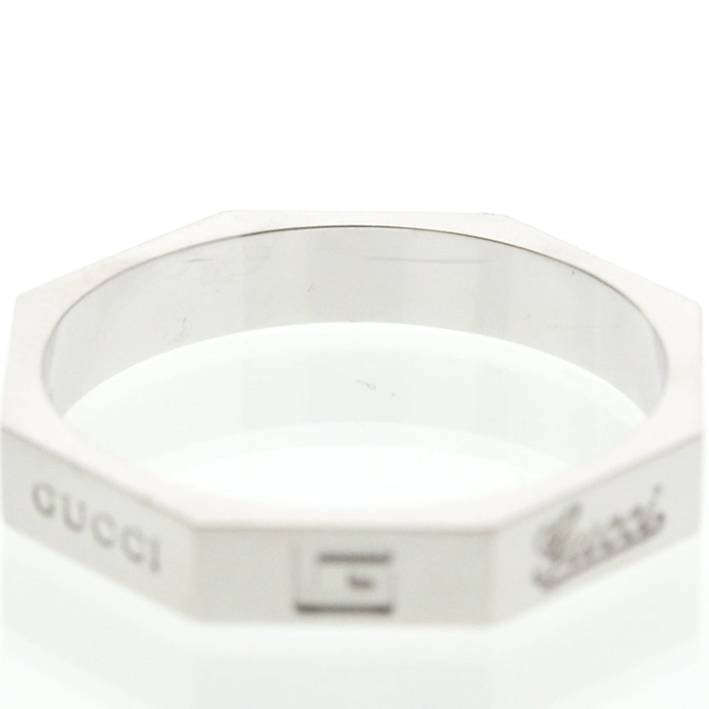 Gucci Octagonal Ring · 18K White Gold