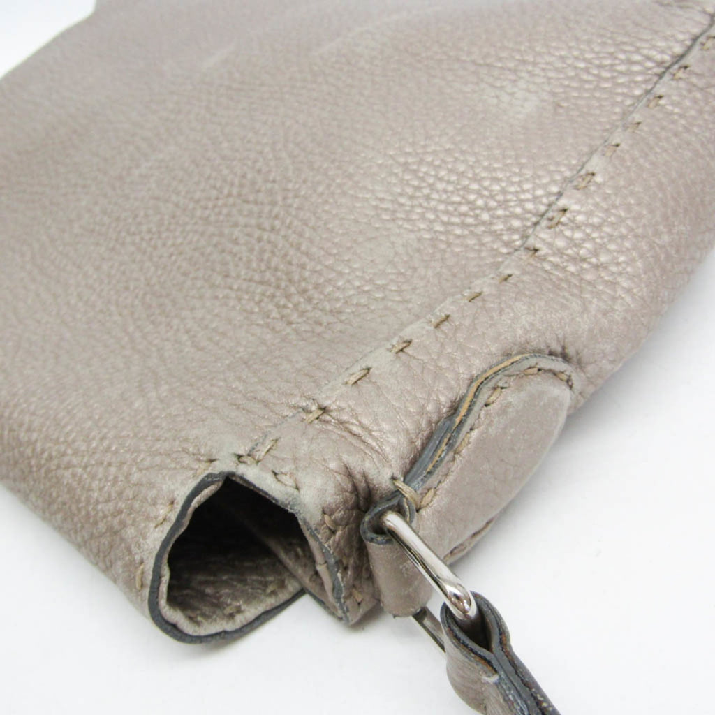 Fendi Selleria · Leather Messenger