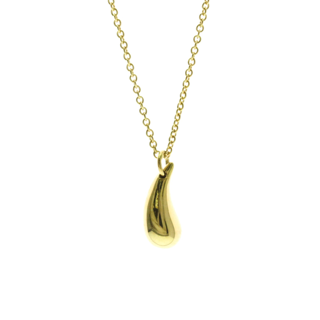 Tiffany Teardrop · 18K Yellow Gold