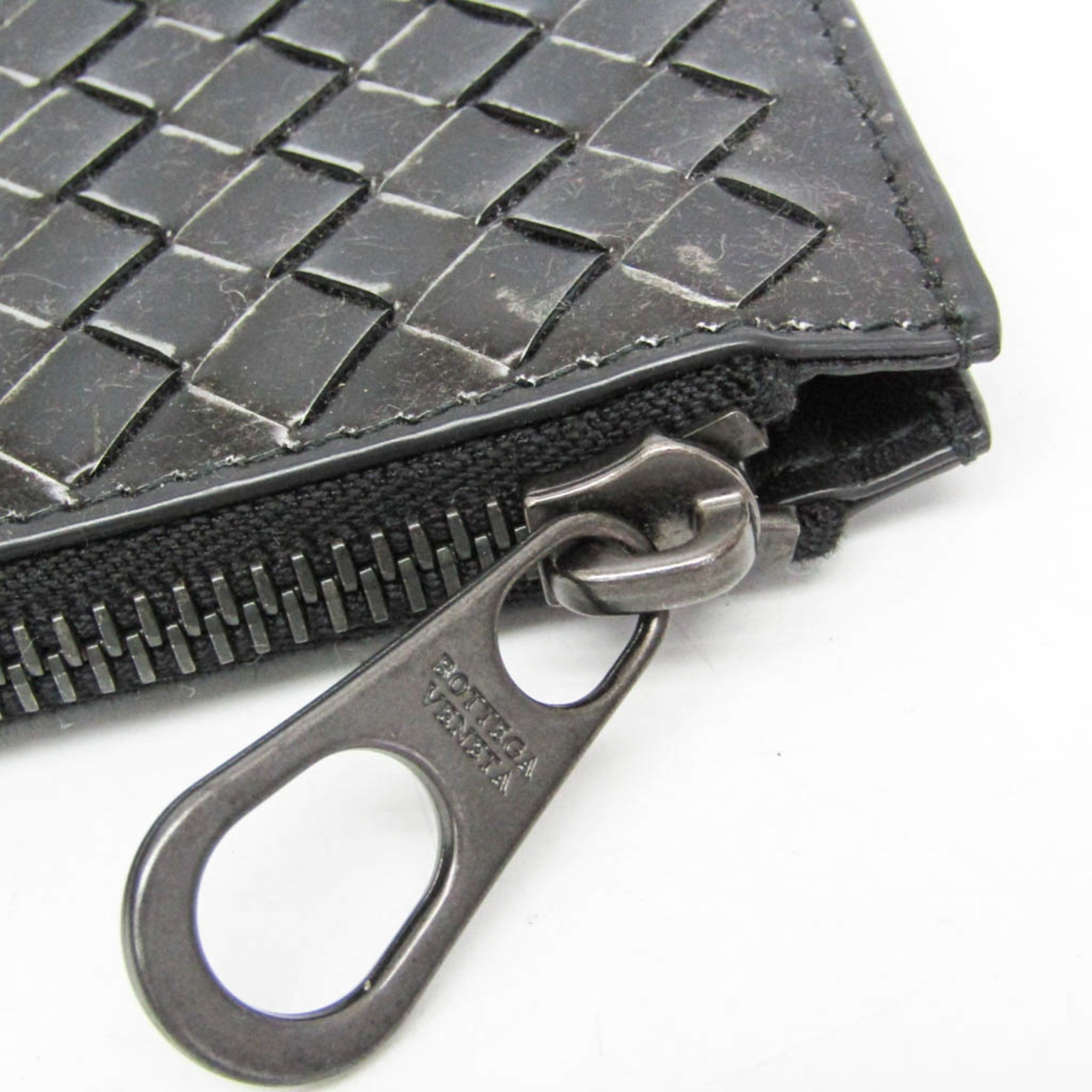 Bottega Veneta Intrecciato · Leather Clutch