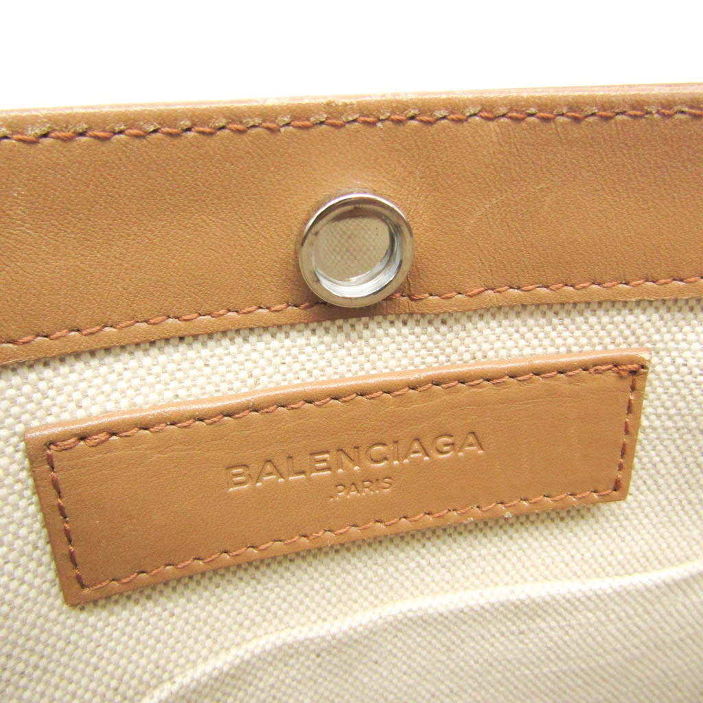 Balenciaga Navy Pochette · Canvas