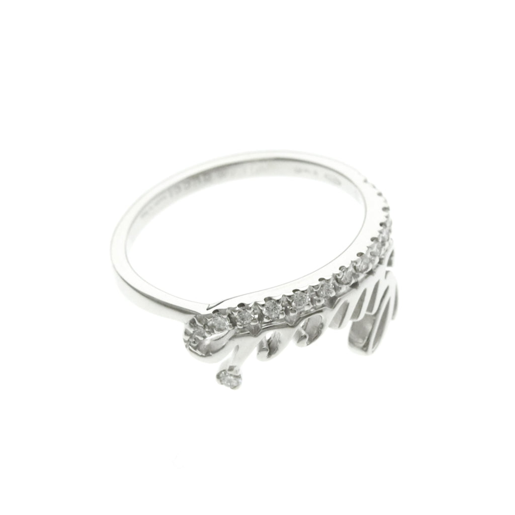 Gucci Logo Signature · 18K White Gold · Diamond