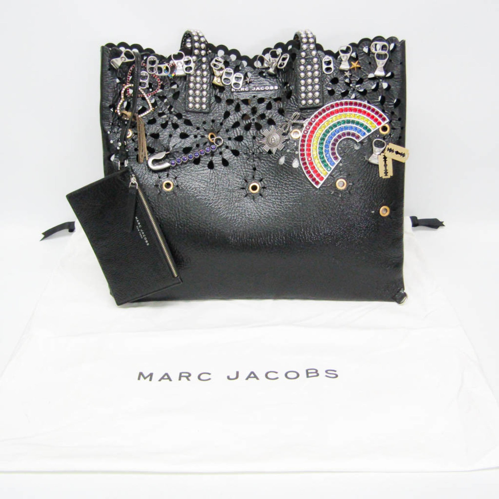Marc Jacobs Laser Cut Embellished Wingman Tote