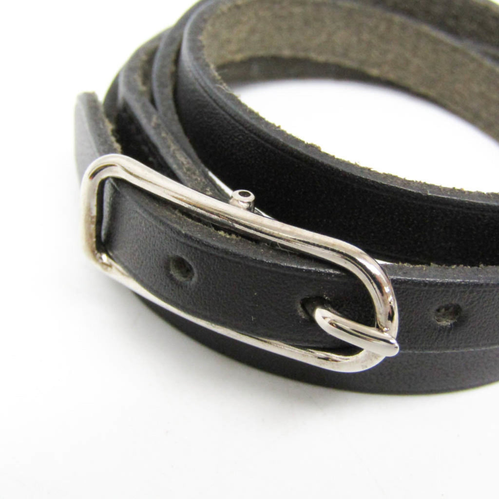 Hermes Hapi · 4-Strand Leather Bangle