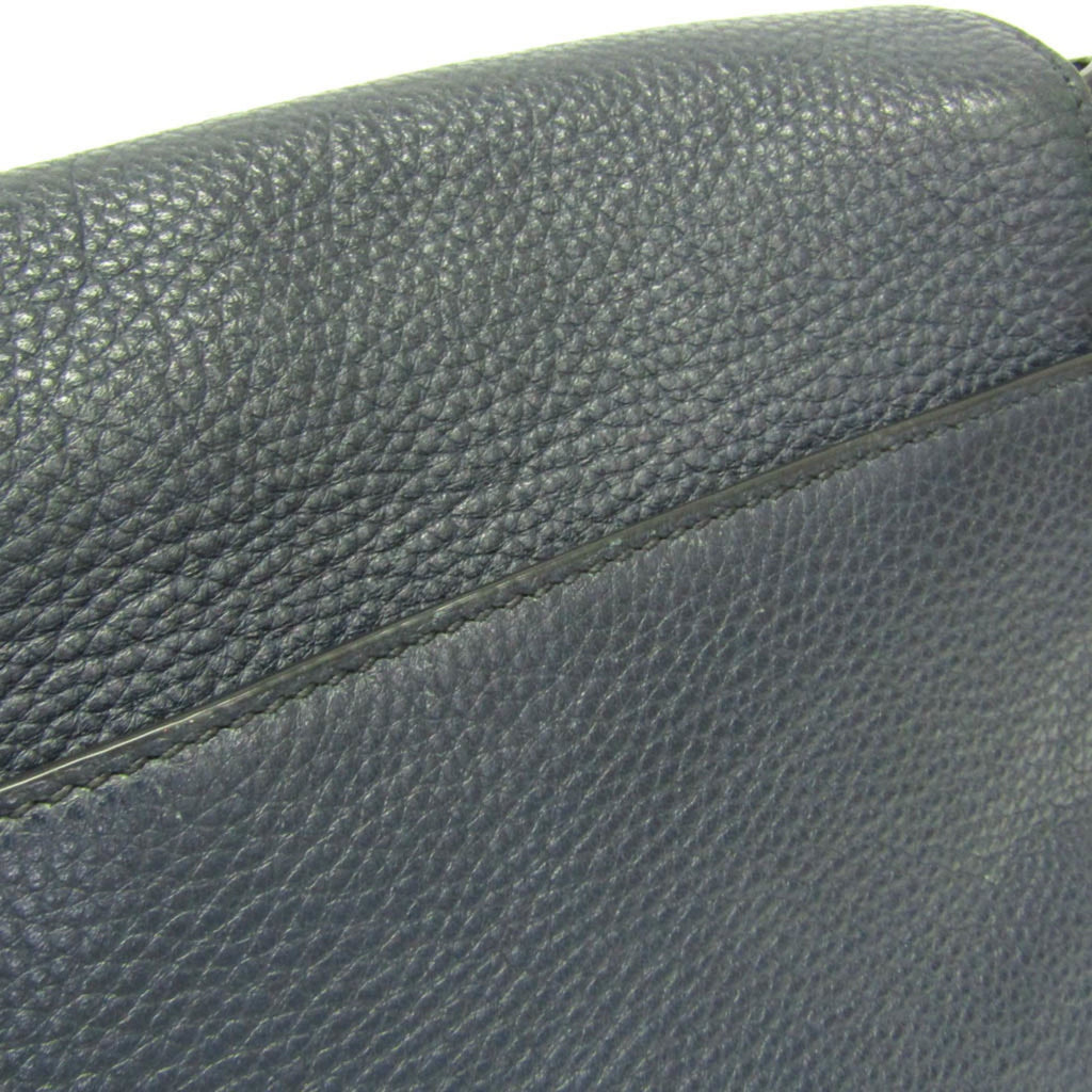 Prada Leather Messenger · Push Lock