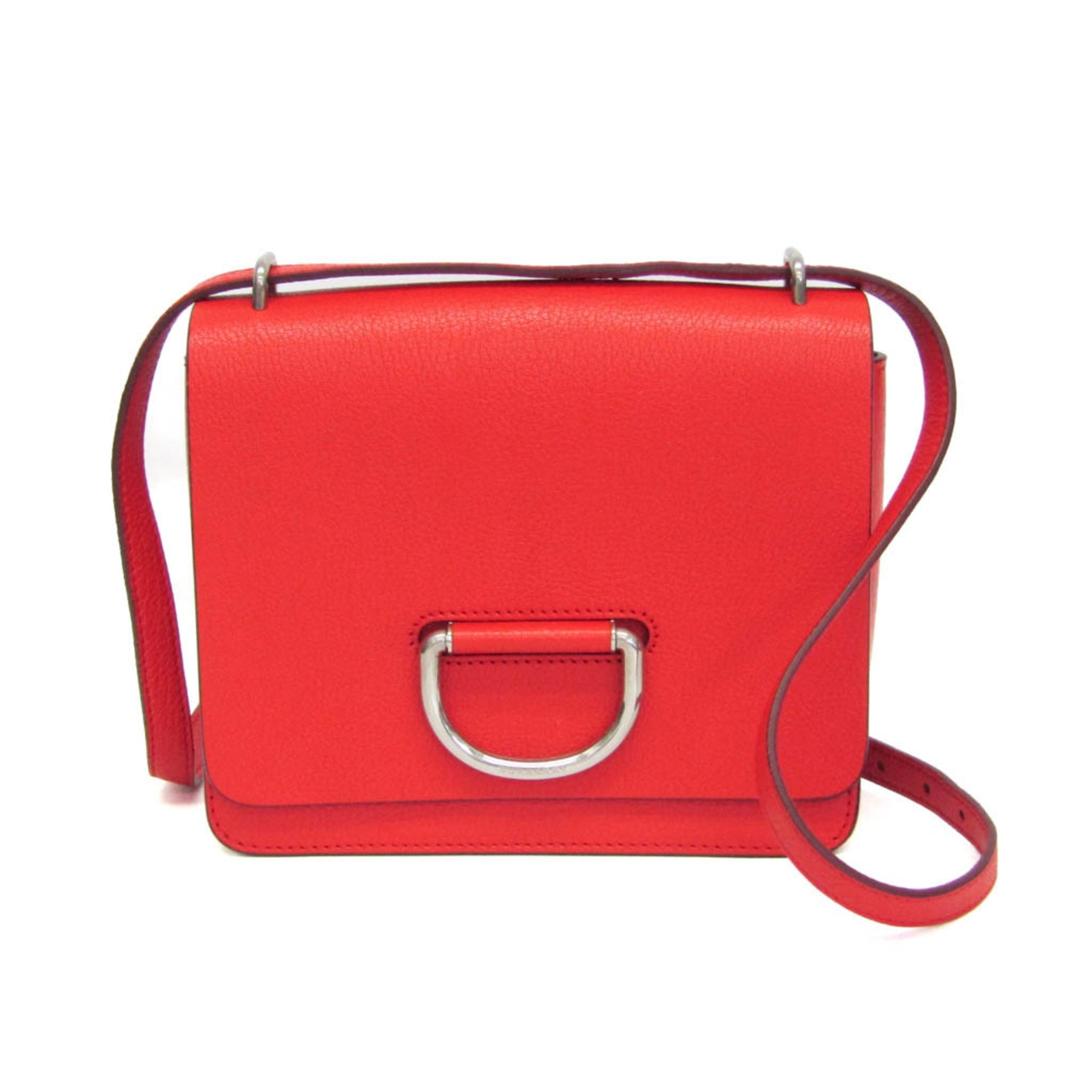 Burberry D-Ring · Leather Shoulder Bag