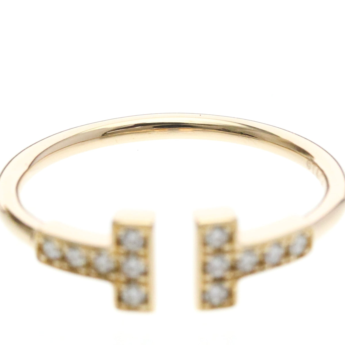Tiffany T Wire · Diamond · Rose Gold